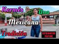 Nataly quiere ser Reina de La Sauceda y hace una kermés de antojitos mexicanos Para que la apoyen
