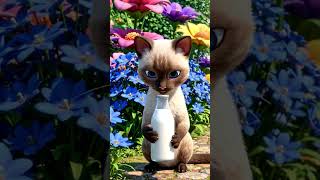 dudu pienge 🍼 #viral #funny #cartoon #cat #animation