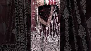 Wedding Bridal Lehenga #shortvideo #dulhan #bridal #makeup #tutorial #lehenga #wedding #bride