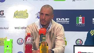 Rueda de prensa de Millonarios tras su partido con Once Caldas