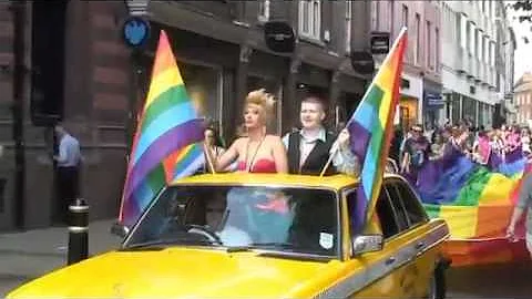 Councillor Sonja Crisp Talking at York Pride 2012