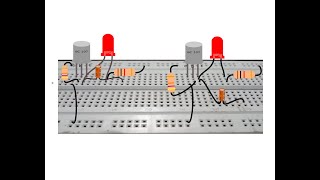 breadboard wiring, how to use bread board, wiring on breadboard, use of breadboard