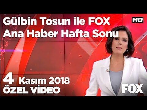 ABD ile Halkbank krizi çözülüyor! 4 Kasım 2018 Gülbin Tosun ile FOX Ana Haber Hafta Sonu