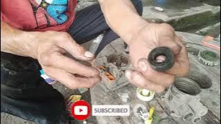How to replace repair kit of brake valve man diesel engine tutorial