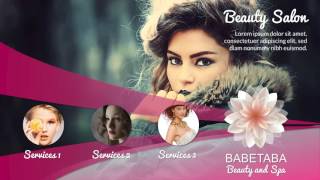 Demo Video Template Slide Show Spa and Salon