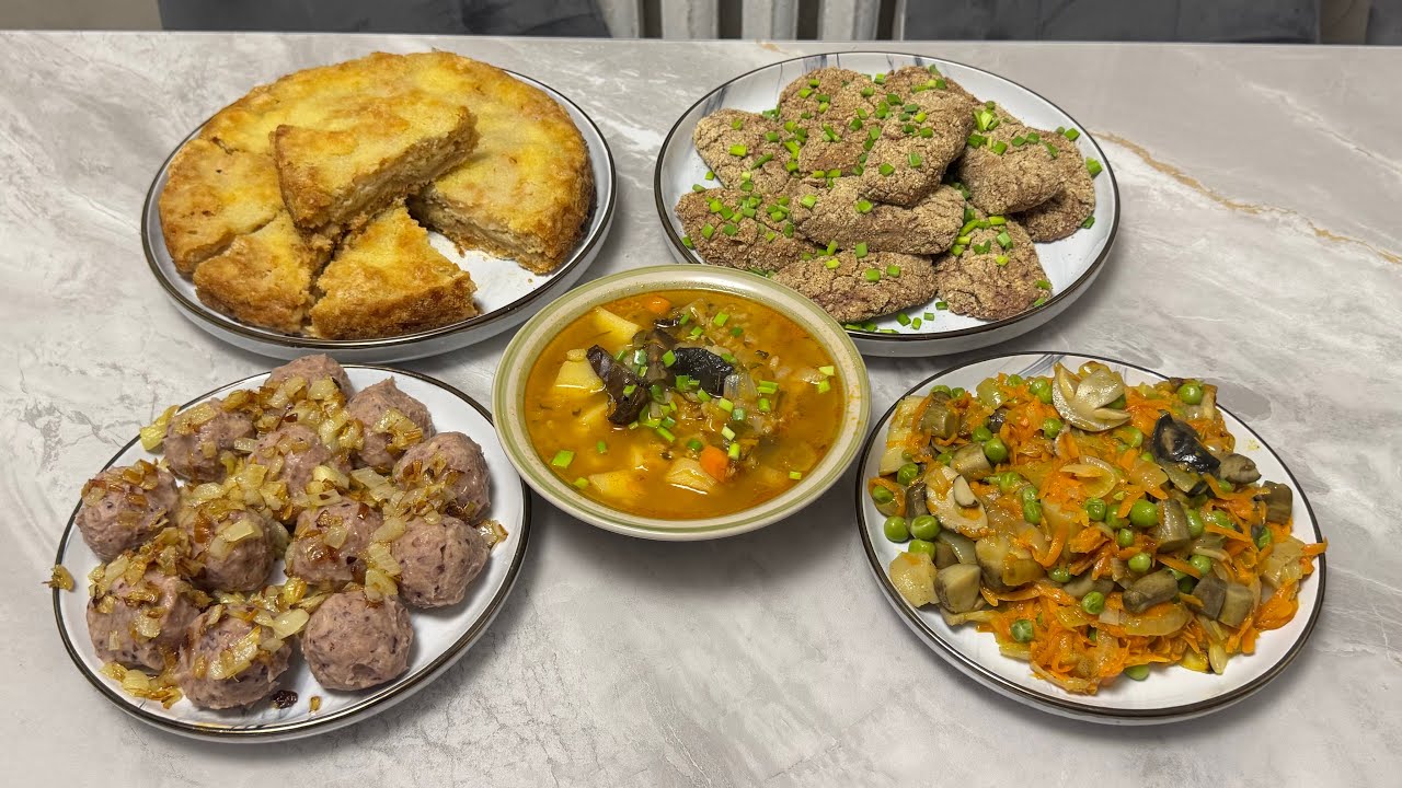 Що ми їмо в піст. Приготування пісних страв.