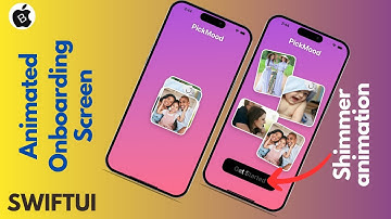 Photo App Onboarding Animation using SwiftUI | iOS UI Design Tutorial #smartphone #iosui #iosdev