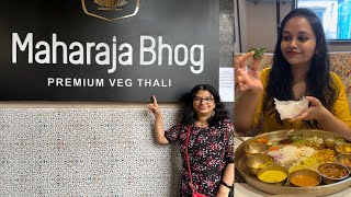 MAHARAJA BHOG THALI IN MUMBAI FOR RS 749/-  Premium Veg Thali #mymummaskitchen #maharajabhog
