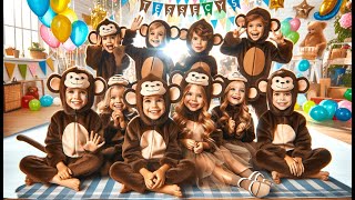 🐒 Tao-Ge Kids Monkey Onesie Costume | Best Kids Monkey Costume 🐵
