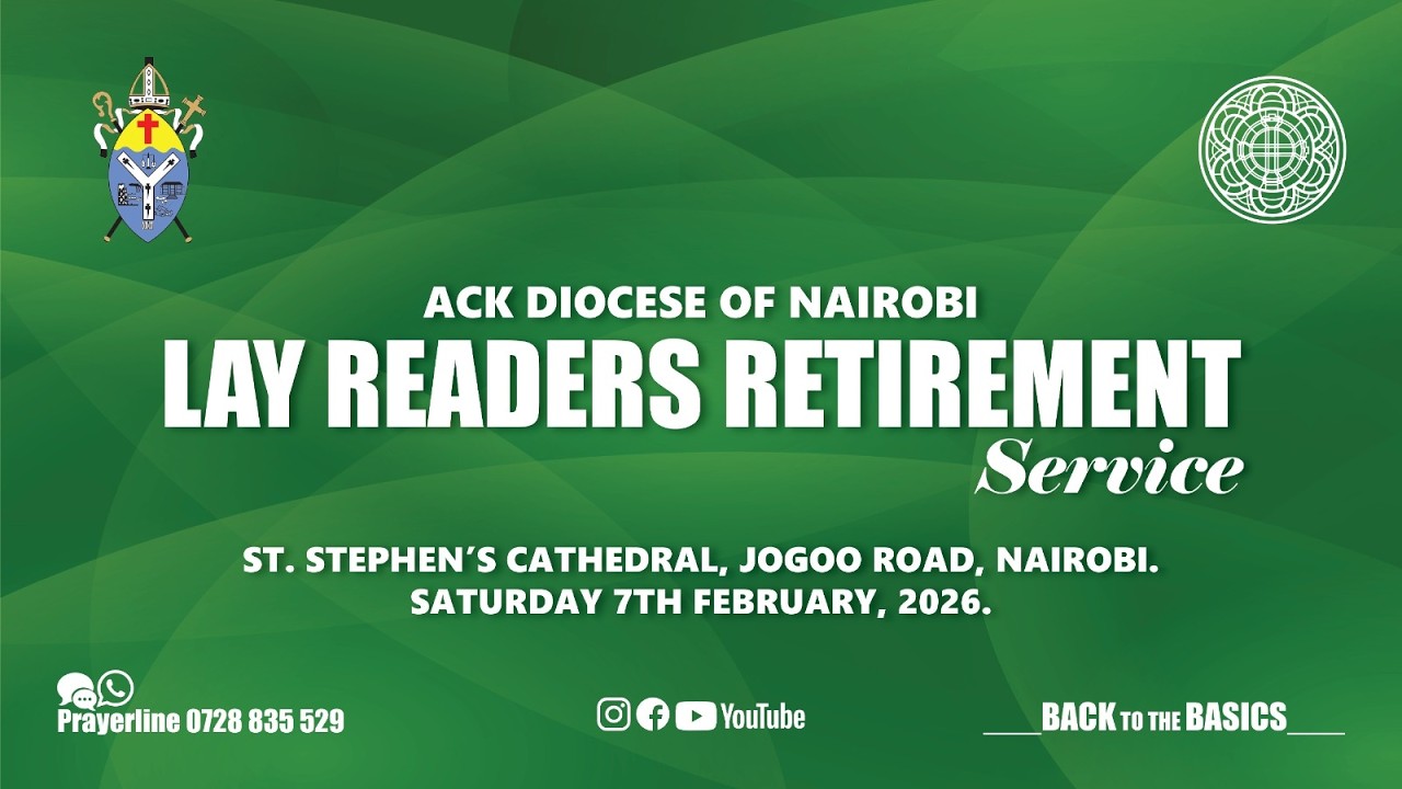 Lay Readers Retirement Service | St. Stephen’s Cathedral Jogoo Road | 7th Feb 2026