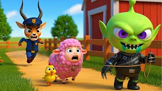 Monstruos en la Granja Policia Animal al Rescate Cancion Infantil Animales para 