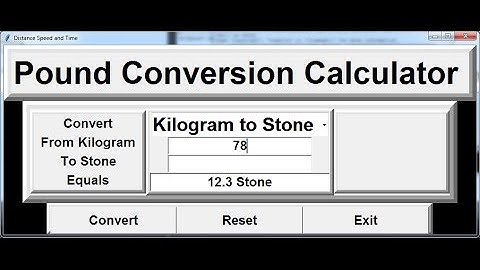 How to Create Pound to Kilogram Conversion Calculator in Python