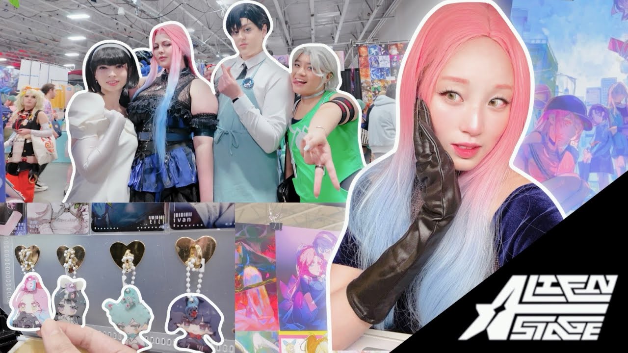 Alien Stage Cosplay vlog || CPあC/Castle Point 2025, walking tour, cosplays, artist alley, 에일리언 스테이지