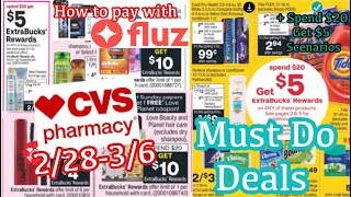 CVS MUST DO DEALS 2/28-3/6 + SPEND $20 GET $5 & HOW TO EARN 35% CASH BACK