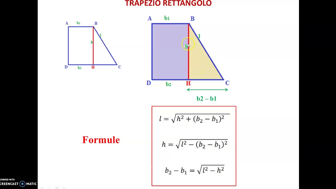 Tp Trapezio Rettangolo Youtube