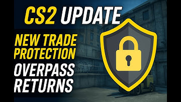 Huge CS2 Update! Trade Protection Added & Overpass Is BACK #cs2 #cs2overpass #cs2updates #csgo o