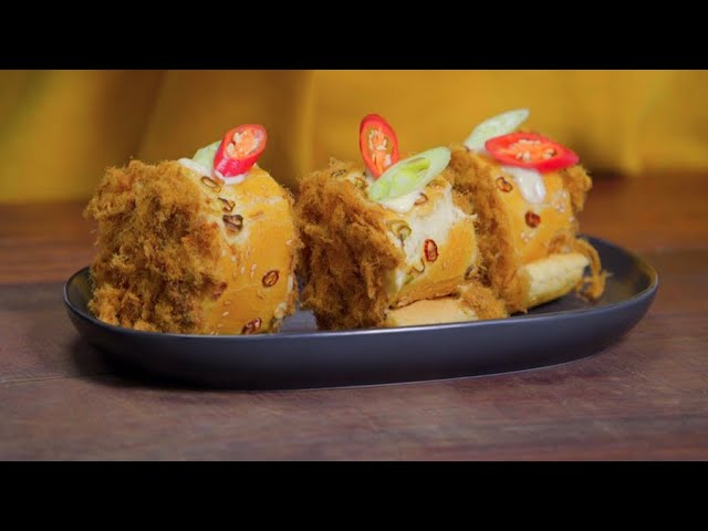 👍🏻👍🏻 ABON GULUNG ISI KEJU : Legit, Empuk, Gurih