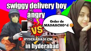 Swiggy delivery boy vs kiraak hyderabadi customer 😂 funny call recording screenshot 3
