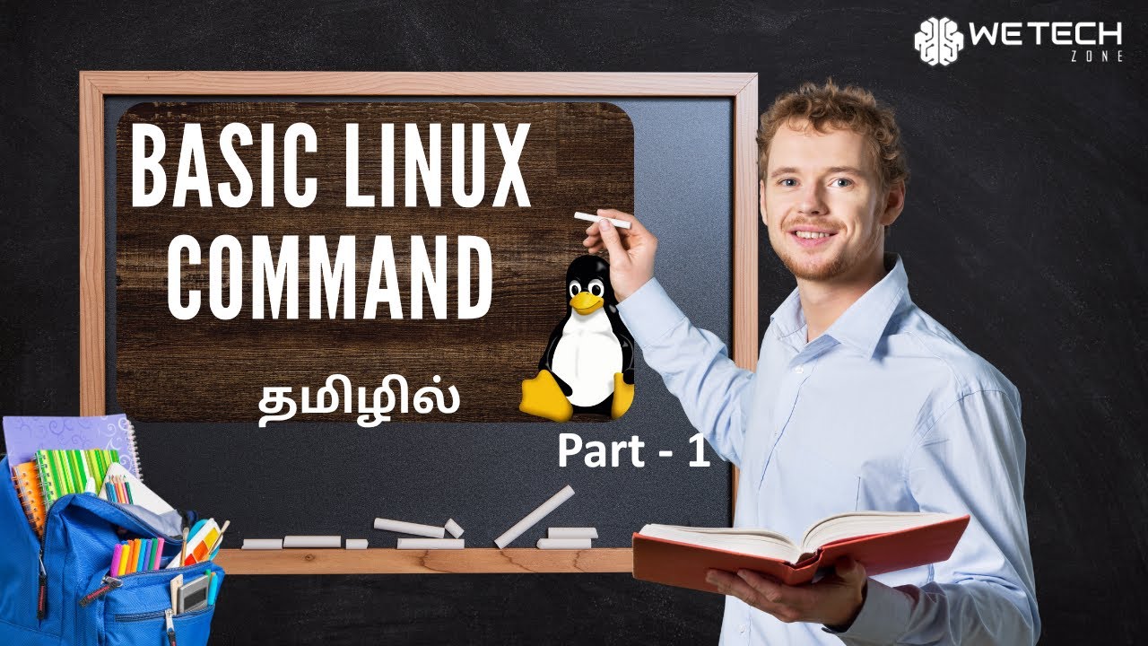 01_Basic Linux Commands in Tamil For Beginners - Part 1 | With Example ...