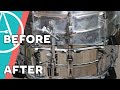 RESTORING A 1970s LUDWIG SUPRAPHONIC SNARE DRUM