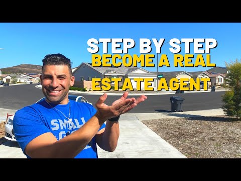 How to become a real estate agent for beginners | Step by Step