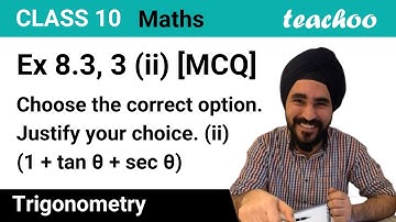 Ex 8.3, 3 (ii) [MCQ] - (1 + tan θ + sec θ) (1 + cot θ – cosec θ) = - Teachoo