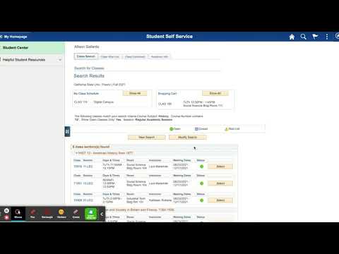 Class Search - Fresno State Class Registration