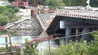 Bridge collapses on Stillwater Avenue in Bangor