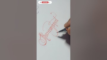Ramanpreet name tag | handwriting| #short #viral #writing #english #youtubeshort #shortvideo #shorts