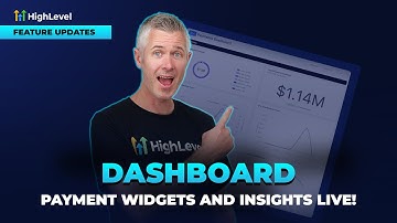 Dashboard: Payment Widgets and Insights Live!
