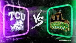 TCU vs BAYLOR  LIVE MATCH | NCAAF 2022 | College Football Week 12