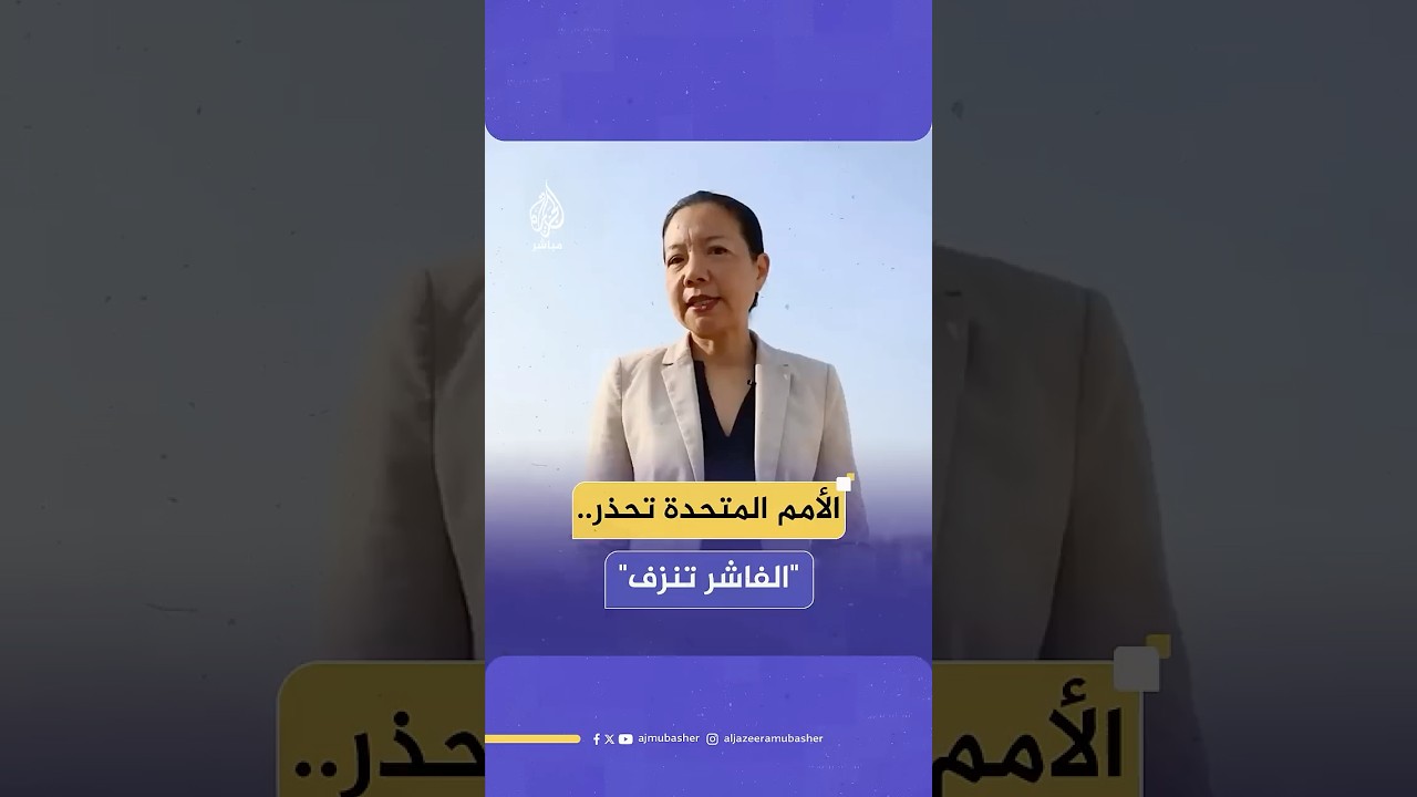 الأمم المتحدة: ما نشهده في الفاشر هجوم ممنهج على الحياة الإنسانية.. والعالم مطالب بالتحرك