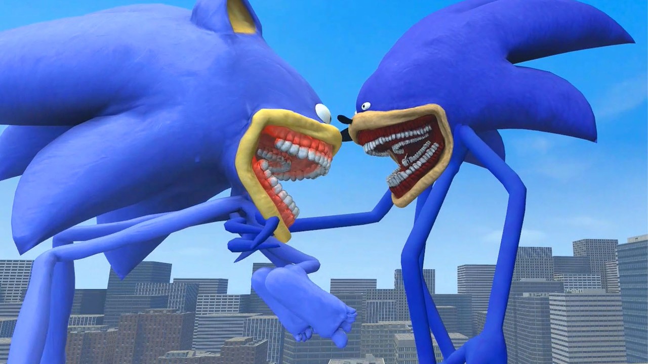 NEW SONIC TAPES SMILEY'S VS ALL SHIN SONIC TAPES LOVE STORY! AND ROUGE TAPES In GMod!