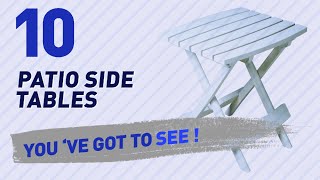 Top 10 Patio Side Tables // New & Popular 2017 For More Info about these great Patio Side Tables, Just Click this Circle: https://