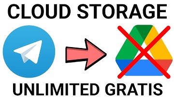Rubah telegram jadi cloud storage unlimited seperti google drive GRATIS