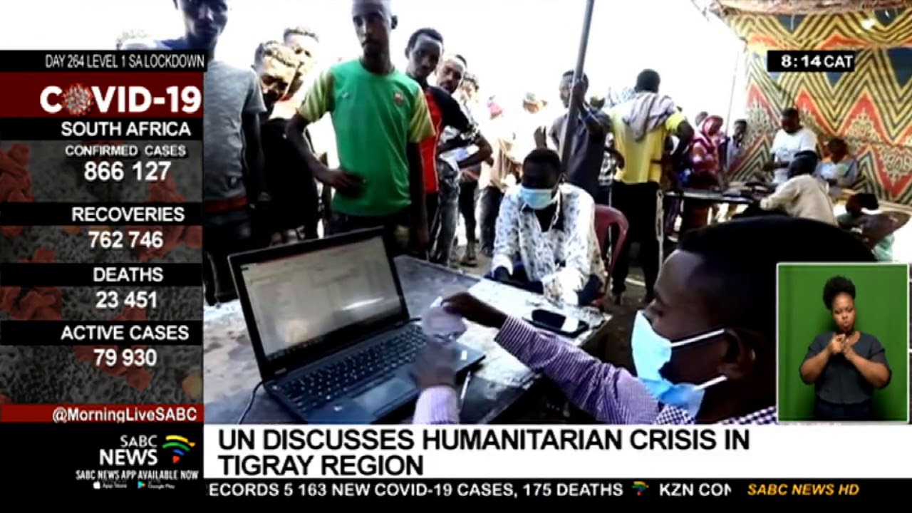 UN discusses humanitarian crisis in Tigray region