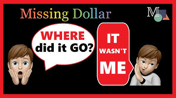 Can you solve the Missing Dollar Puzzle? 4K #shorts