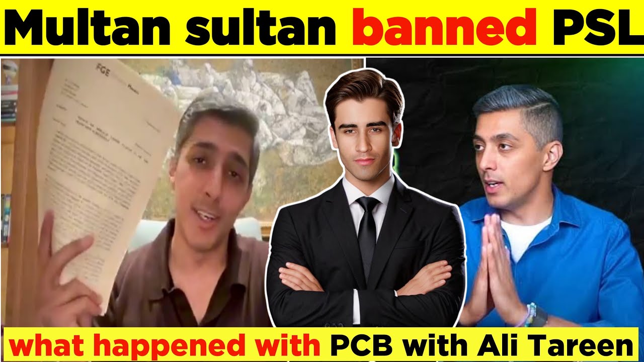 Ali R Ban PCB ne Ali Tareen ko Legal Notice Jari Kiya | Multan Sultans Par Ban ...