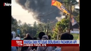 Rumah Penduduk dan Kendaraan di Lombok Ludes Terbakar #iNewsPagi 25/10