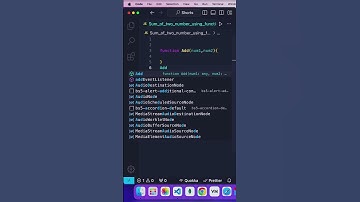 Sum of two numbers using function using javascript | Add two numbers in javascript | WebX Learner