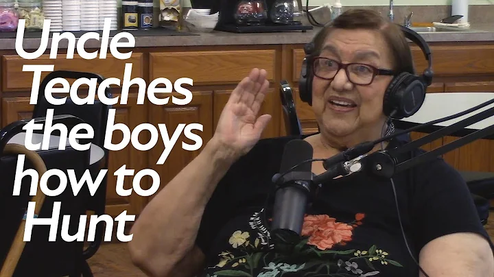 Uncle Teaches the boys how to Hunt