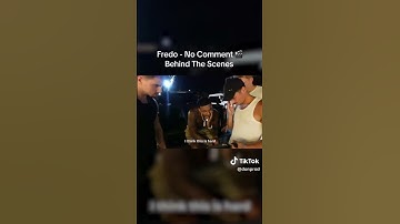 Fredo No Comment behind the scenes #shorts #shortvideo #viral