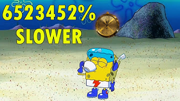 To that mountain and back but 6523452% slower