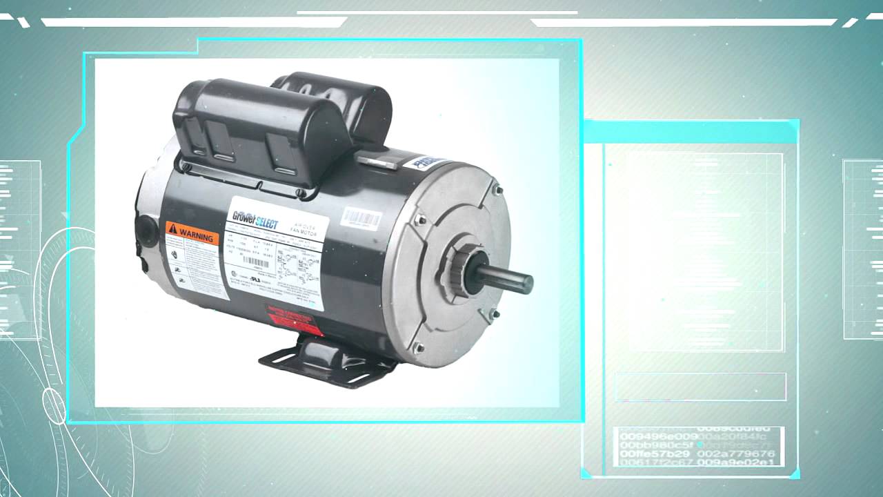 1/2 hp electric motor 1725 rpm - YouTube