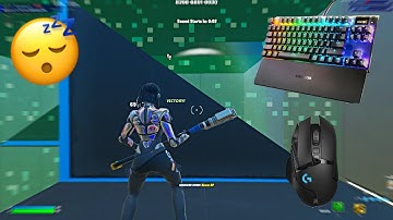 Steelseries Apex Pro TKL  ASMR Chill🤩 Piece Control 1v1🏆Satisfying Keyboard Fortnite