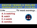 English Tenses Quiz: Test Your Skills ๐