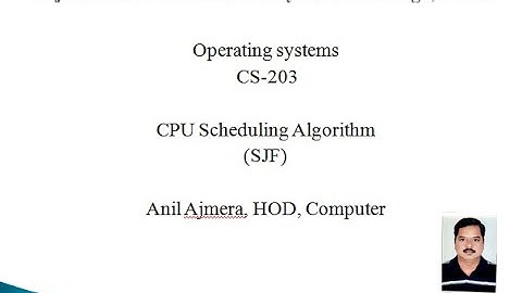 CS-203: Operating system