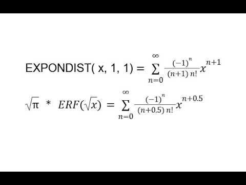 EXPONDIST vs ERF using Lower Incomplete Gamma Function in Google Sheets