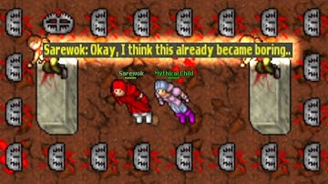 (EXP) 130 EK found a use for the traps! Boredom alert! (Trimera 2006 - RL Tibia 7.6) Sarewok