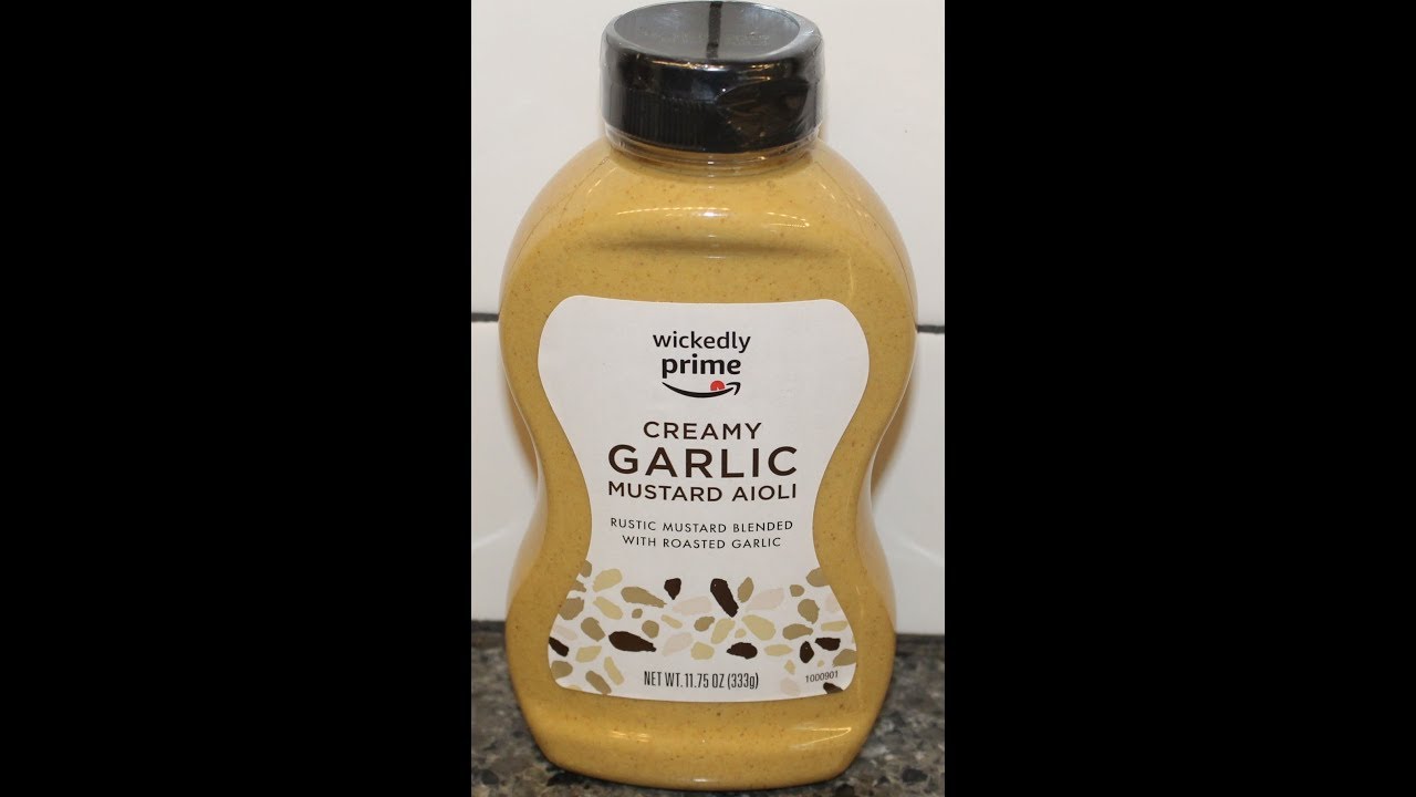 Wickedly Prime Creamy Garlic Mustard Aioli Review Youtube